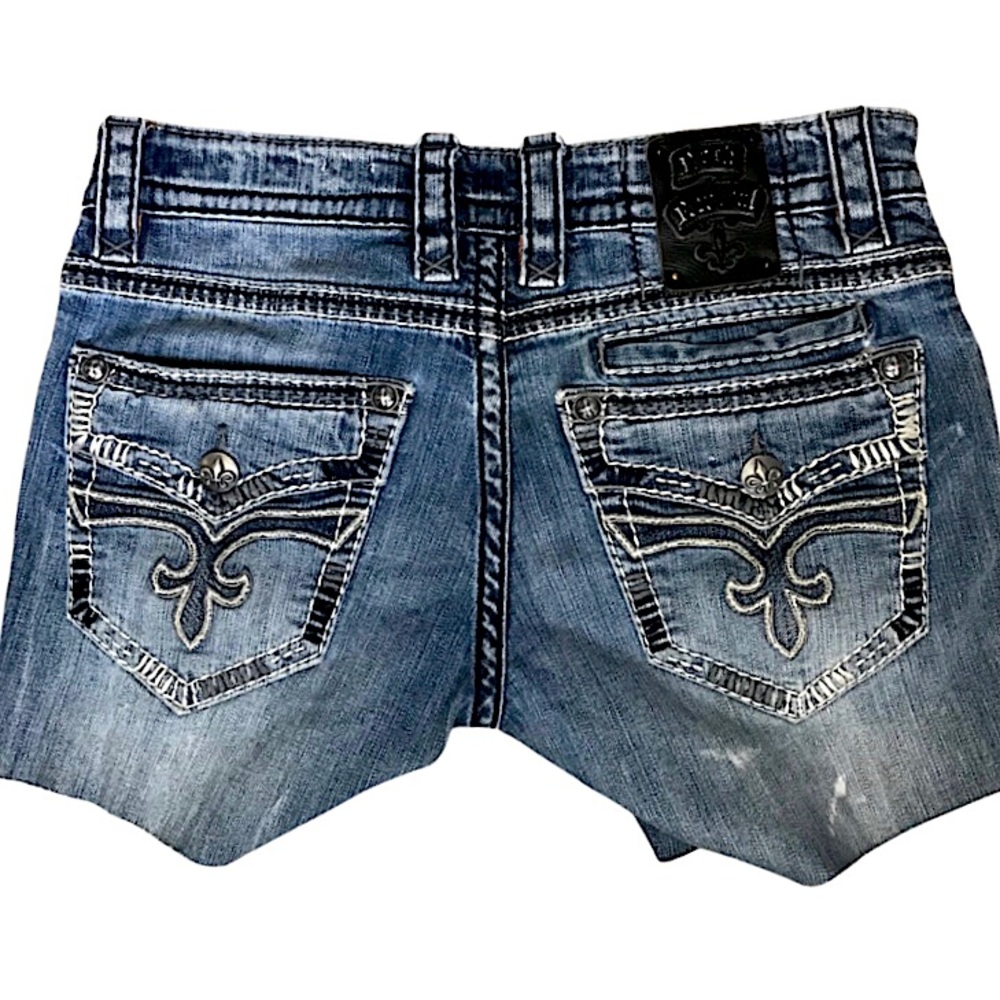 Rock Revival Cut Off Jeans